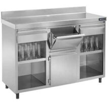 Muebles de acero inoxidable para cafeterías: funcionalidad