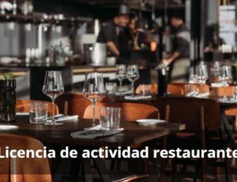 Licencia de actividad para restaurante