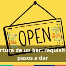 Abrir un bar en España: trámites legales