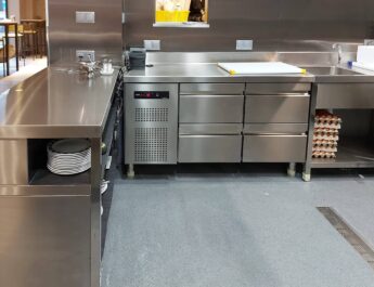 Diseño de cocinas profesionales: integración de zonas