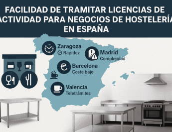 Licencias de actividad en hostelería: ¿dónde es más fácil conseguirlas en España?