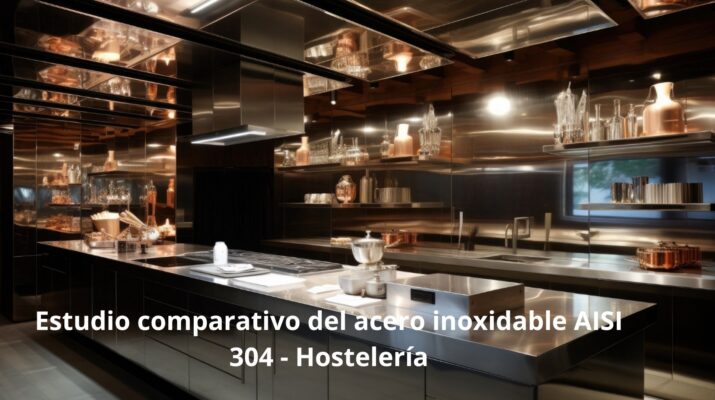 Estudio comparativo del acero inoxidable AISI 304- Hostelería