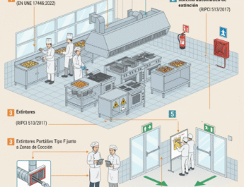 De la teoría a la práctica: claves de la normativa de seguridad en cocinas escolares