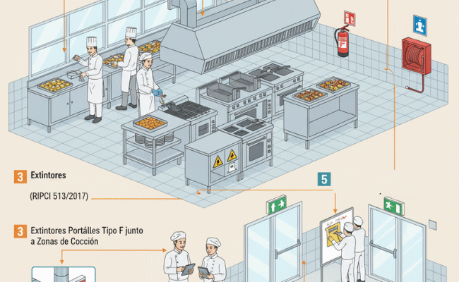 De la teoría a la práctica: claves de la normativa de seguridad en cocinas escolares