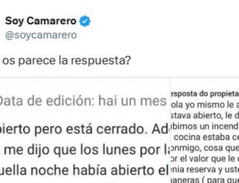 Acusa al dueño de un restaurante de ser un “mentiroso” y la contestación del empresario deja a todos sorprendidos