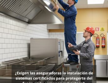 ¿Exigen las aseguradoras la instalación de sistemas certificados para protegerte del fuego en tu campana extractora? Requisitos esenciales