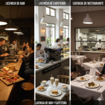 Diferencia entre licencia de bar y cafetería
