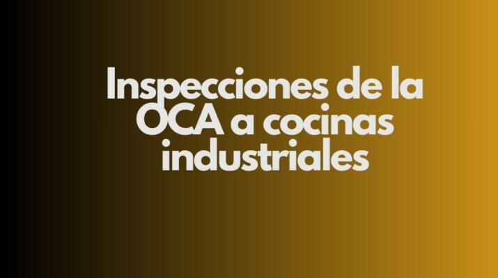 Inspecciones de la OCA a cocinas industriales. Un aviso claro para la hostelería profesional.