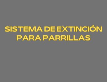 Sistema de extinción para parrillas. La protección contra incendios en parrillas profesionales ya no admite errores.