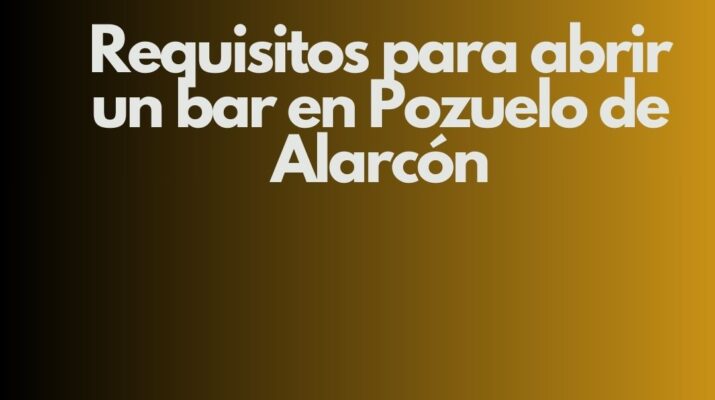 Requisitos para abrir un bar en Pozuelo de Alarcón. Abrir un establecimiento de hostelería en Pozuelo de Alarcón exige una planificación meticulosa.
