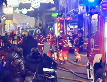 Incendio en el restaurante Princesa Maya de Albacete. Un suceso que marcó un antes y un después en la hostelería local.