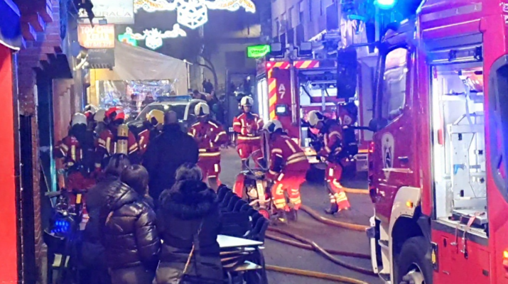 Incendio en el restaurante Princesa Maya de Albacete. Un suceso que marcó un antes y un después en la hostelería local.