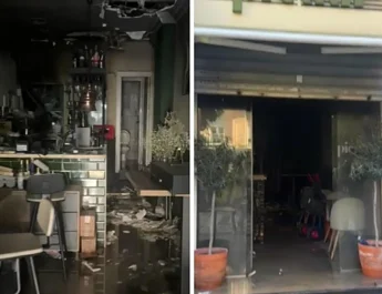 Bar de Granada devastado por un incendio anuncia su regreso: determinación para reconstruir y volver con más fuerza. Un incendio nocturno