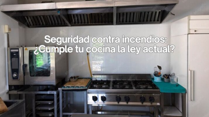 Seguridad contra incendios: ¿Cumple tu cocina la ley actual?