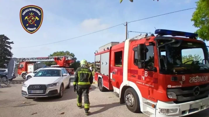Incendio en un restaurante de Llucmajor: rápida intervención y lecciones esenciales para la seguridad en cocinas profesionales. Respuesta inmediata