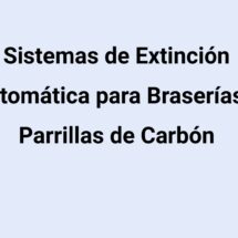 Sistemas de Extinción Automática para Braserías y Parrillas de Carbón. La protección indispensable para evitar incendios en cocinas
