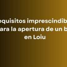 Requisitos imprescindibles para la apertura de un bar en Loiu. Licencias, trámites y normativa que deben revisarse antes de iniciar la actividad.